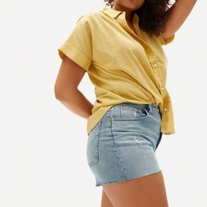 Everlane cheeky cutoff shorts